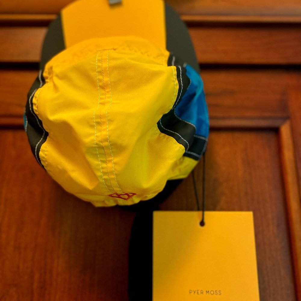 Cycling cap - Pyer Moss limited edition collaboration with Hennessy